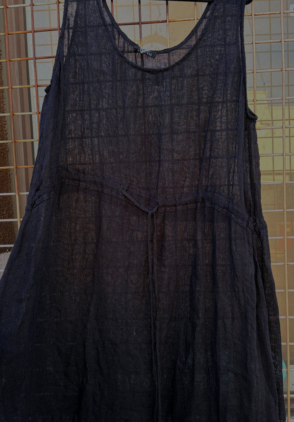 Cecil & Gunn Collections - Dress - Metta Linen Overdress - Cecil and Gunn