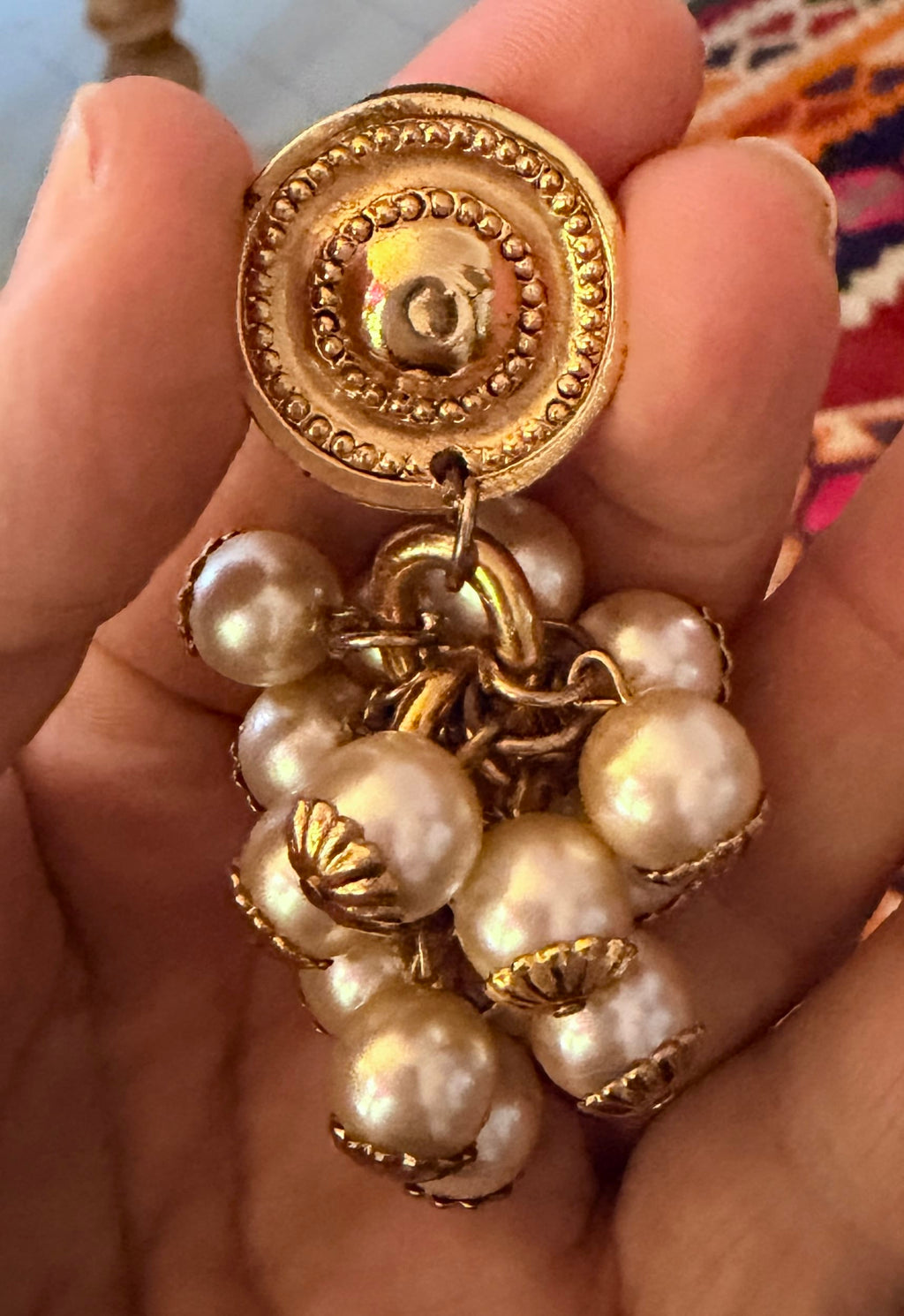 Cecil & Gunn Collections - Earrings - Vintage French Clip on Earrings - Cecil and Gunn