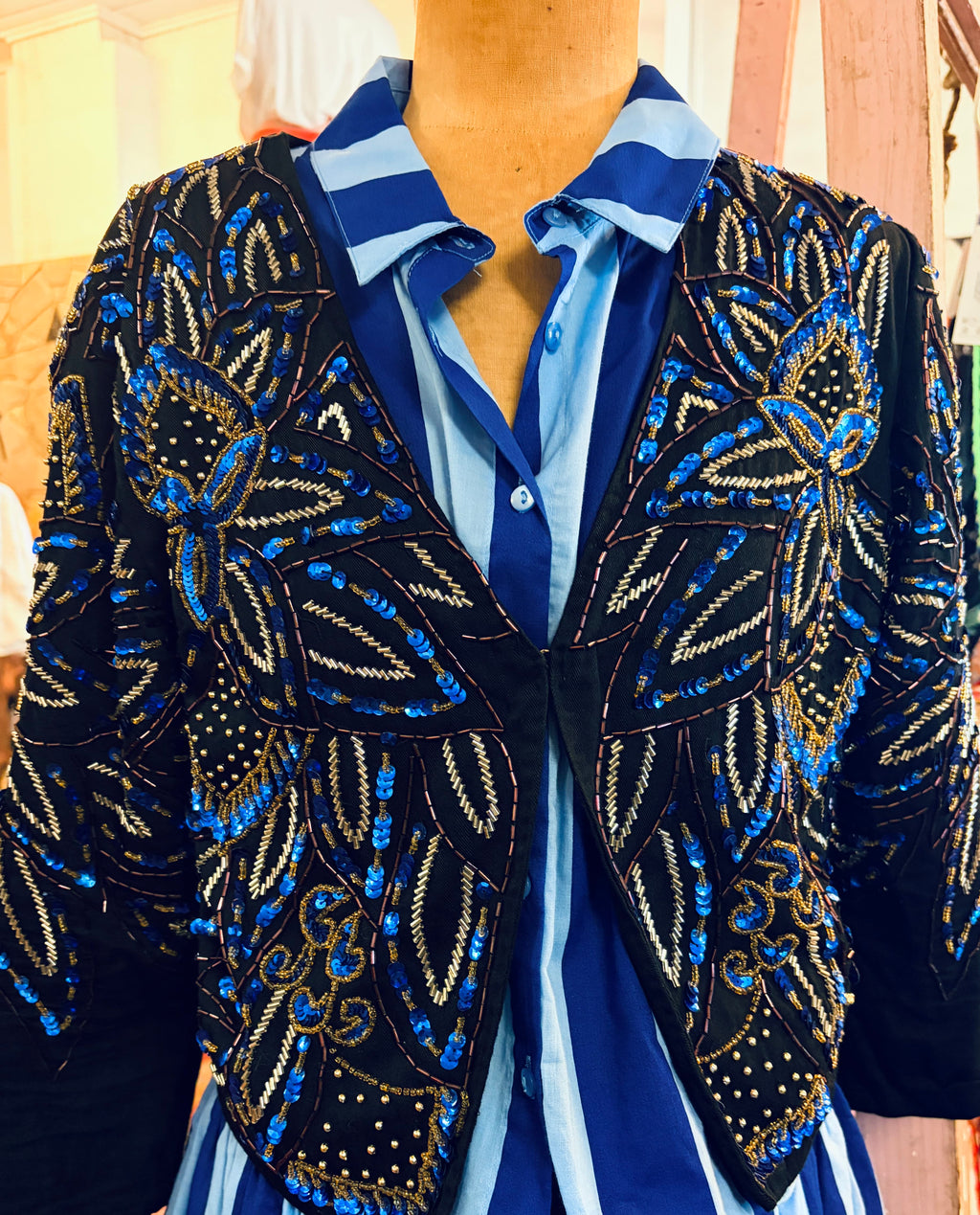 Cecil & Gunn Collections - Jacket - Beaded Topshop jacket - Cecil and Gunn