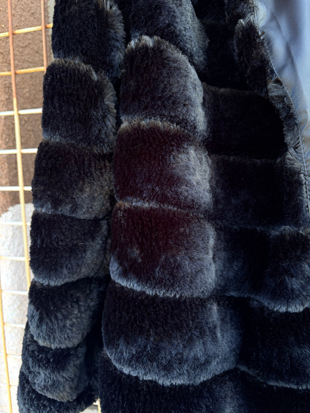Cecil & Gunn Collections - Jacket - Black pretend Fur jacket - Cecil and Gunn