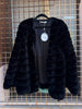 Cecil & Gunn Collections - Jacket - Black pretend Fur jacket - Cecil and Gunn