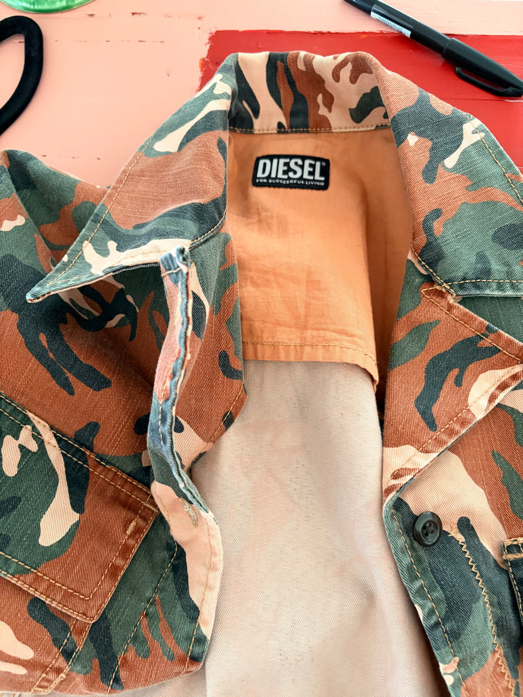 Cecil & Gunn Collections - Jacket - Diesel Crop Jacket - Cecil and Gunn