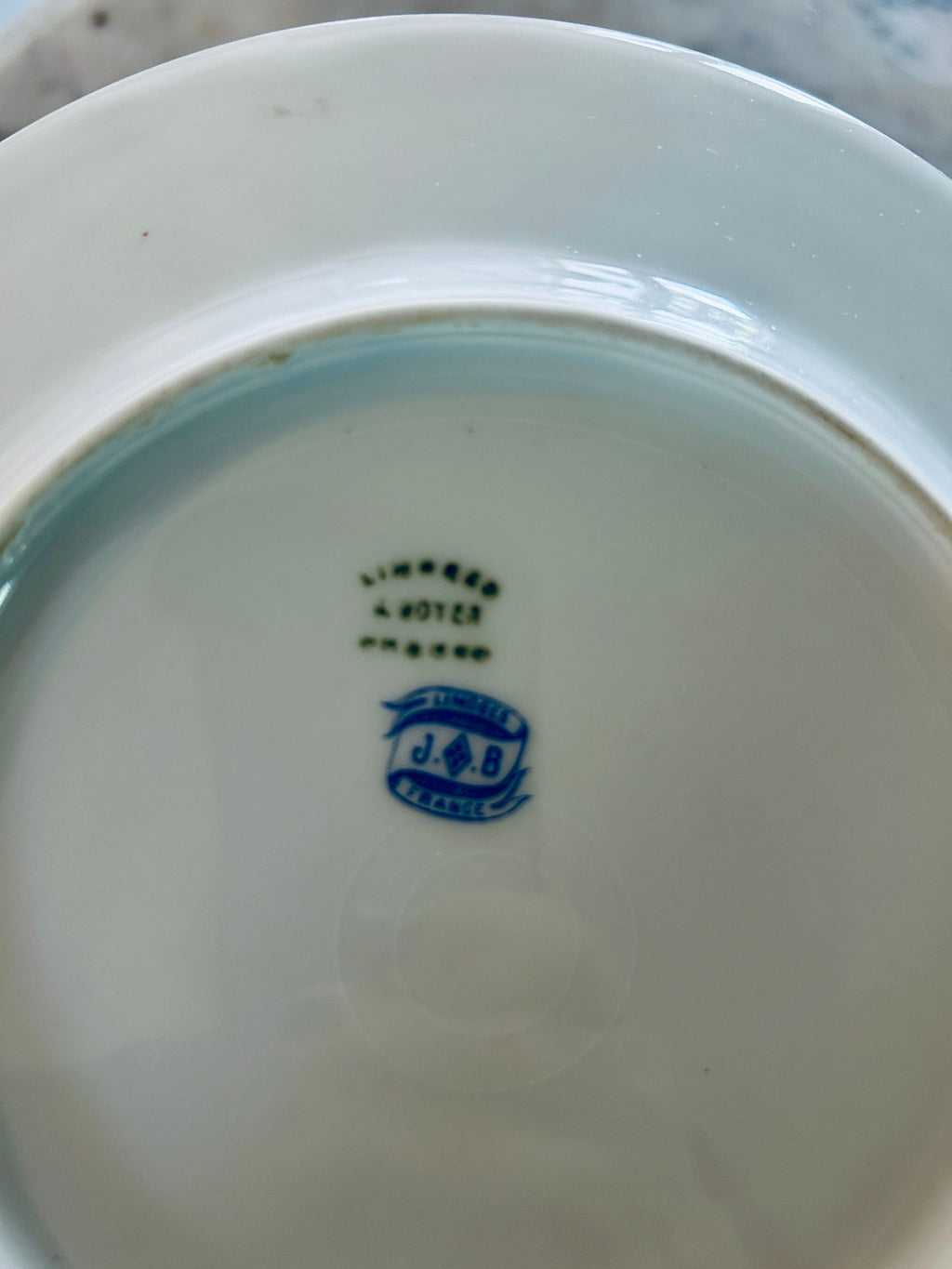 Cecil & Gunn Collections - Kitchen - Limoges 1920’s J&B Luncheon plates - Cecil and Gunn