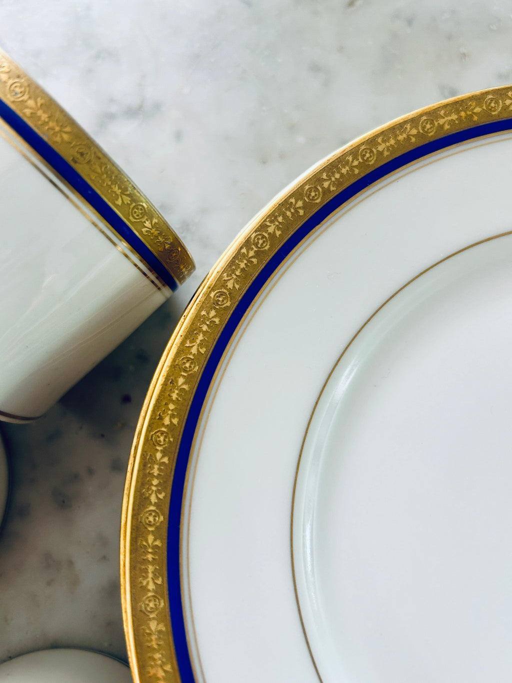 Cecil & Gunn Collections - Kitchen - Limoges 1920’s J&B Luncheon plates - Cecil and Gunn