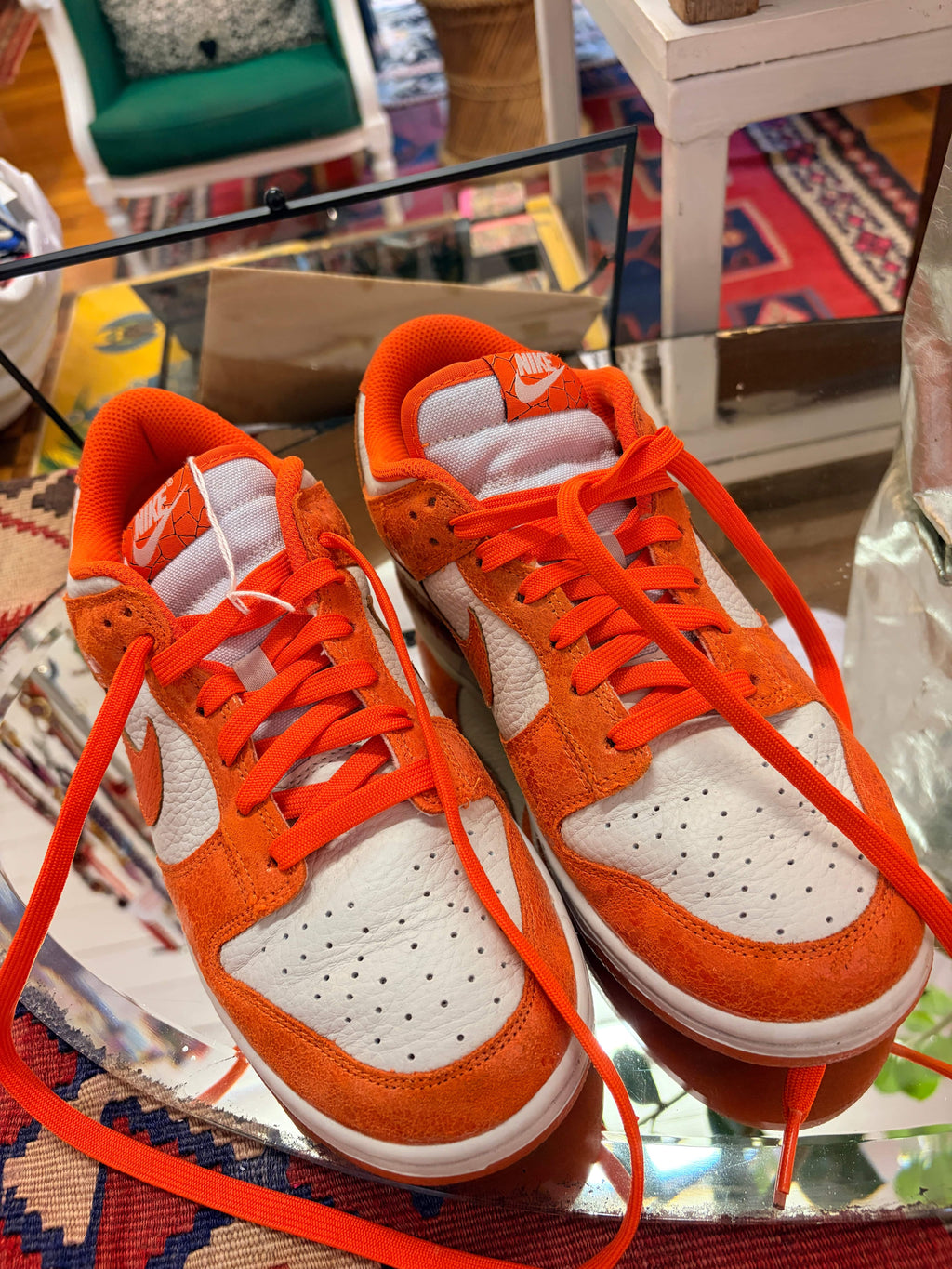 Cecil & Gunn Collections - Shoes - Nike Dunks with cracked leather - Cecil and Gunn