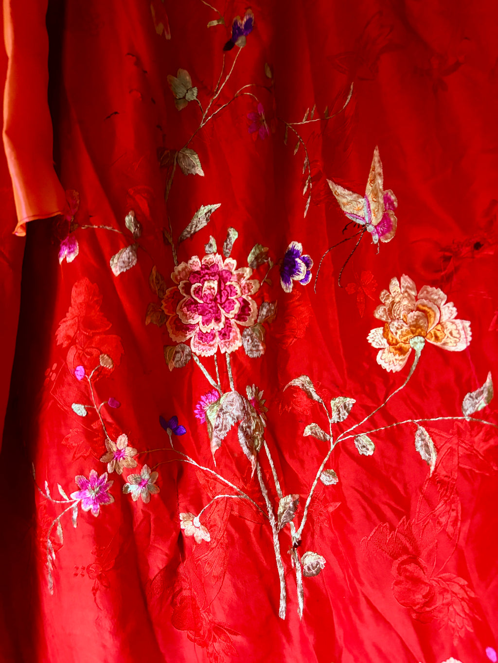 Cecil & Gunn Collections - Skirt - Chinese Silk Embroidered skirt panel - Cecil and Gunn