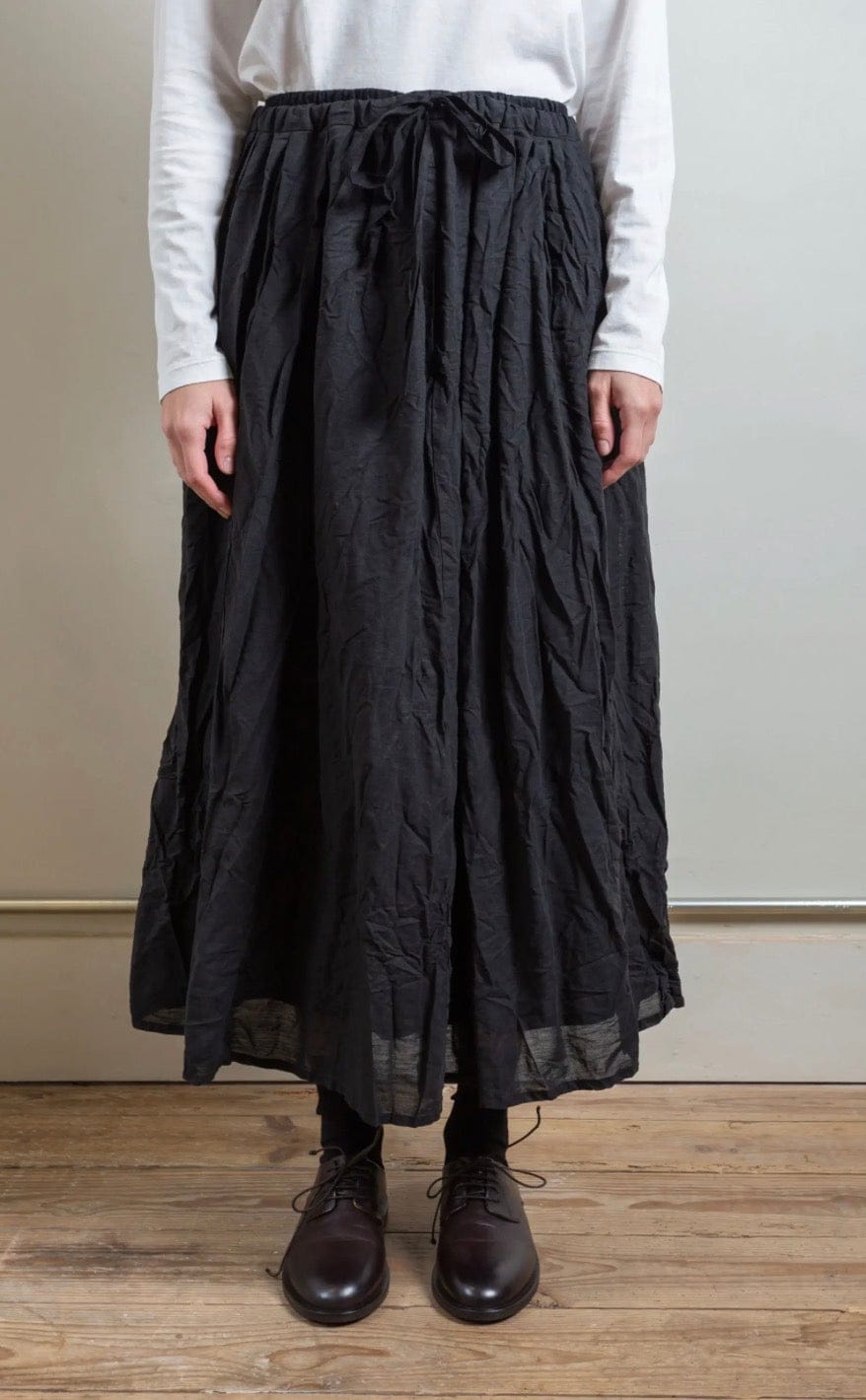 Cecil & Gunn Collections - Skirt - Tucked Long skirt by Pas de Calais - Cecil and Gunn