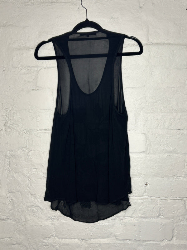 Cecil & Gunn Collections - Top - Lee Mathews beaded Tank - Cecil and Gunn