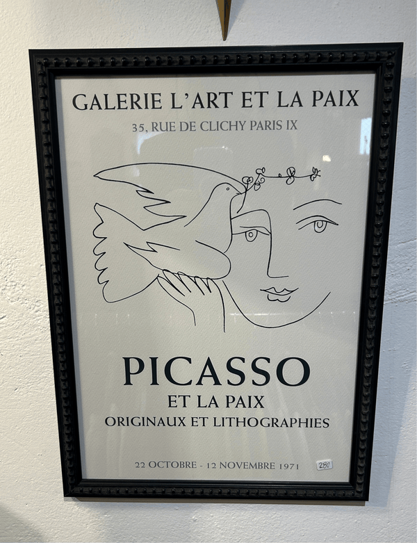 Cecil & Gunn - Decor - Picasso framed poster - Cecil and Gunn