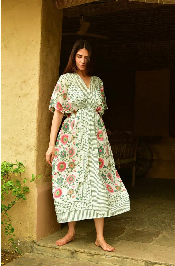 Cecil & Gunn - Dress - Suzani Kaftan - Cecil and Gunn