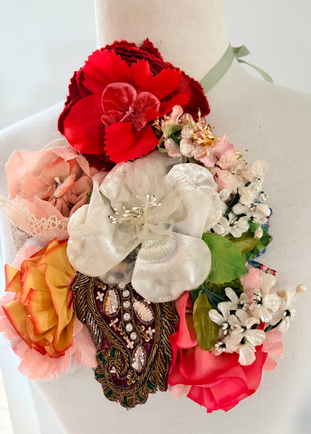 Cecil & Gunn - Flower Bomb - Flower Bomb Green - Cecil and Gunn