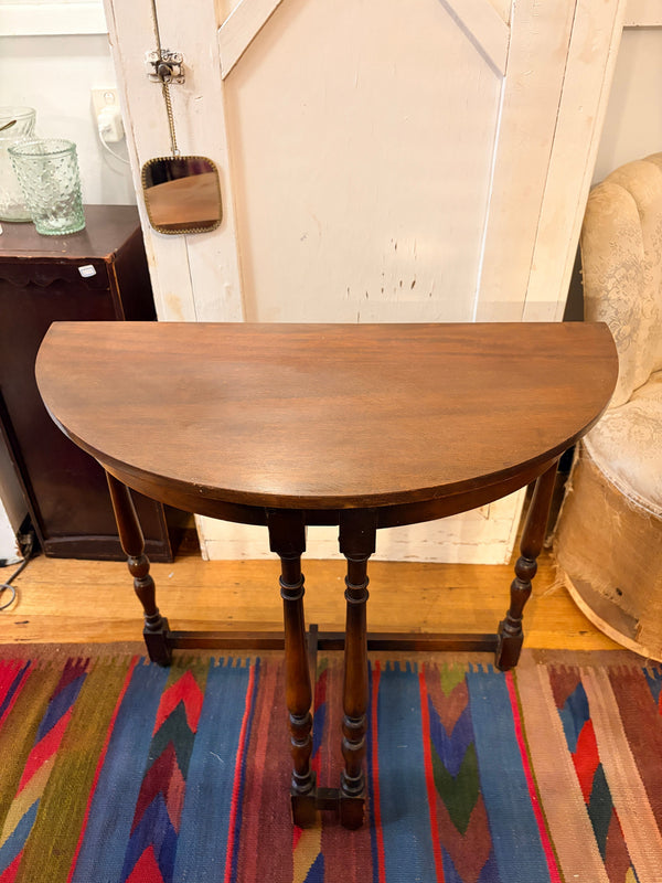 Cecil & Gunn - Furniture - Mahogany Half Round Table - Cecil and Gunn