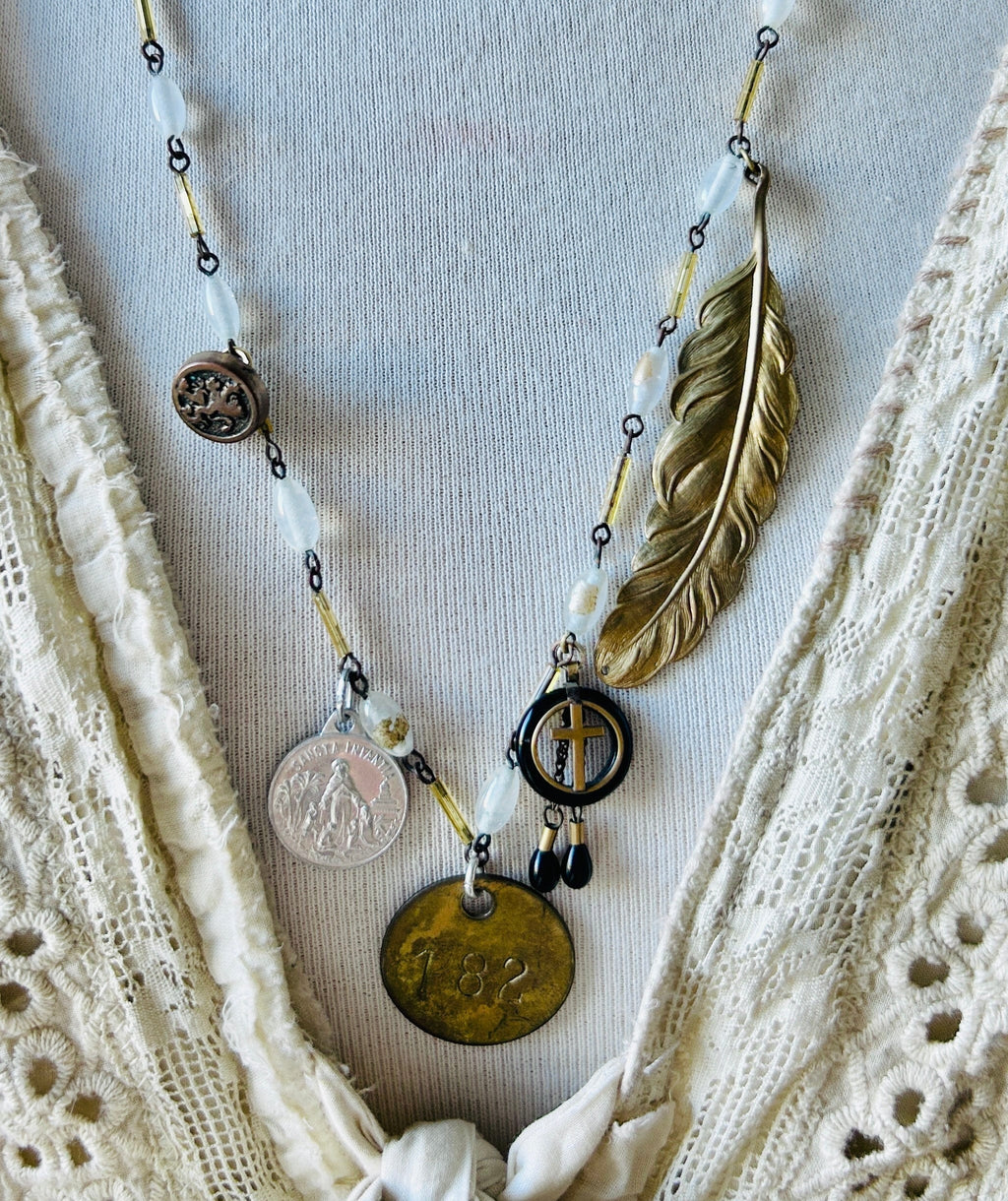Cecil & Gunn - Necklace - Gold Leaf - Cecil and Gunn