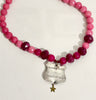Cecil & Gunn - Necklace - I’m a Winner in hot pink - Cecil and Gunn