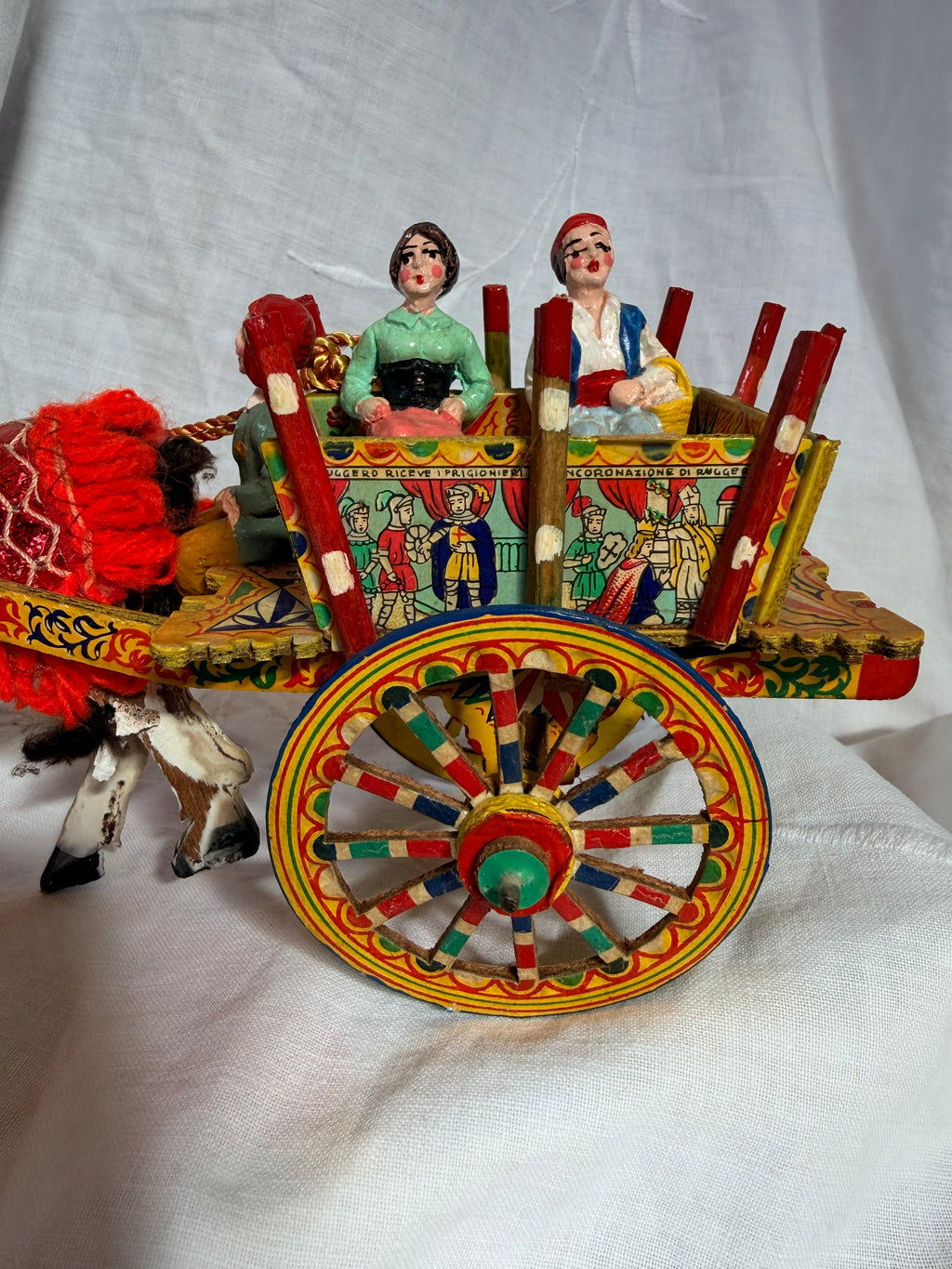 Cecil & Gunn - - Vintage Carretto Siciliano (Sicilian Cart) souvenir model - Cecil and Gunn