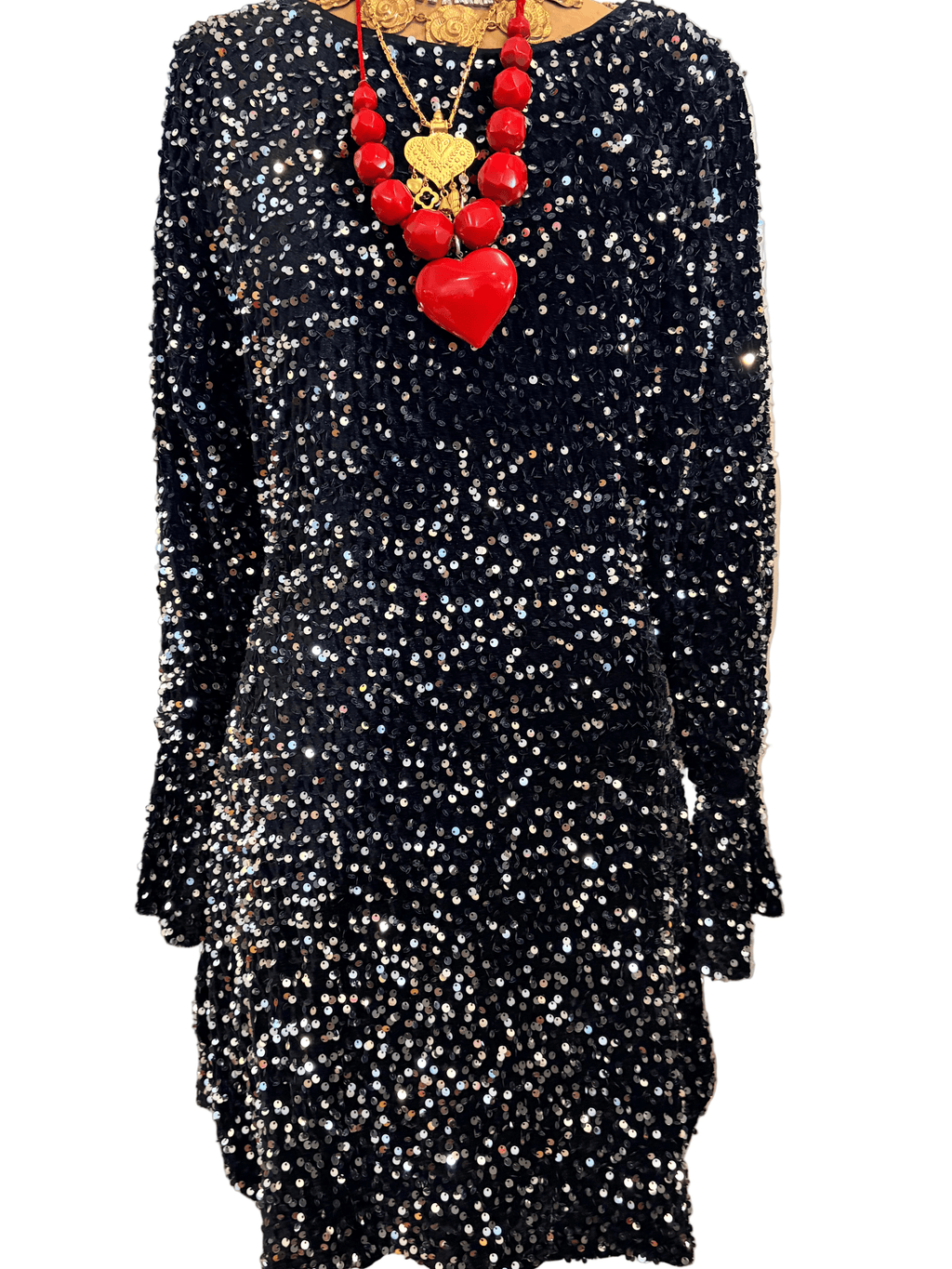 Coster Copenhagen - Dress - Sequin Mini Dress - Cecil and Gunn