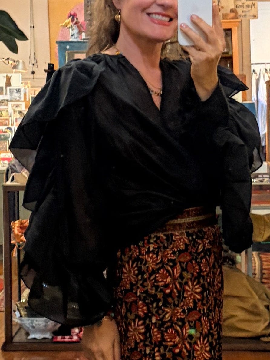 Coster Copenhagen - Shirt - Ruffle Blouse - Cecil and Gunn