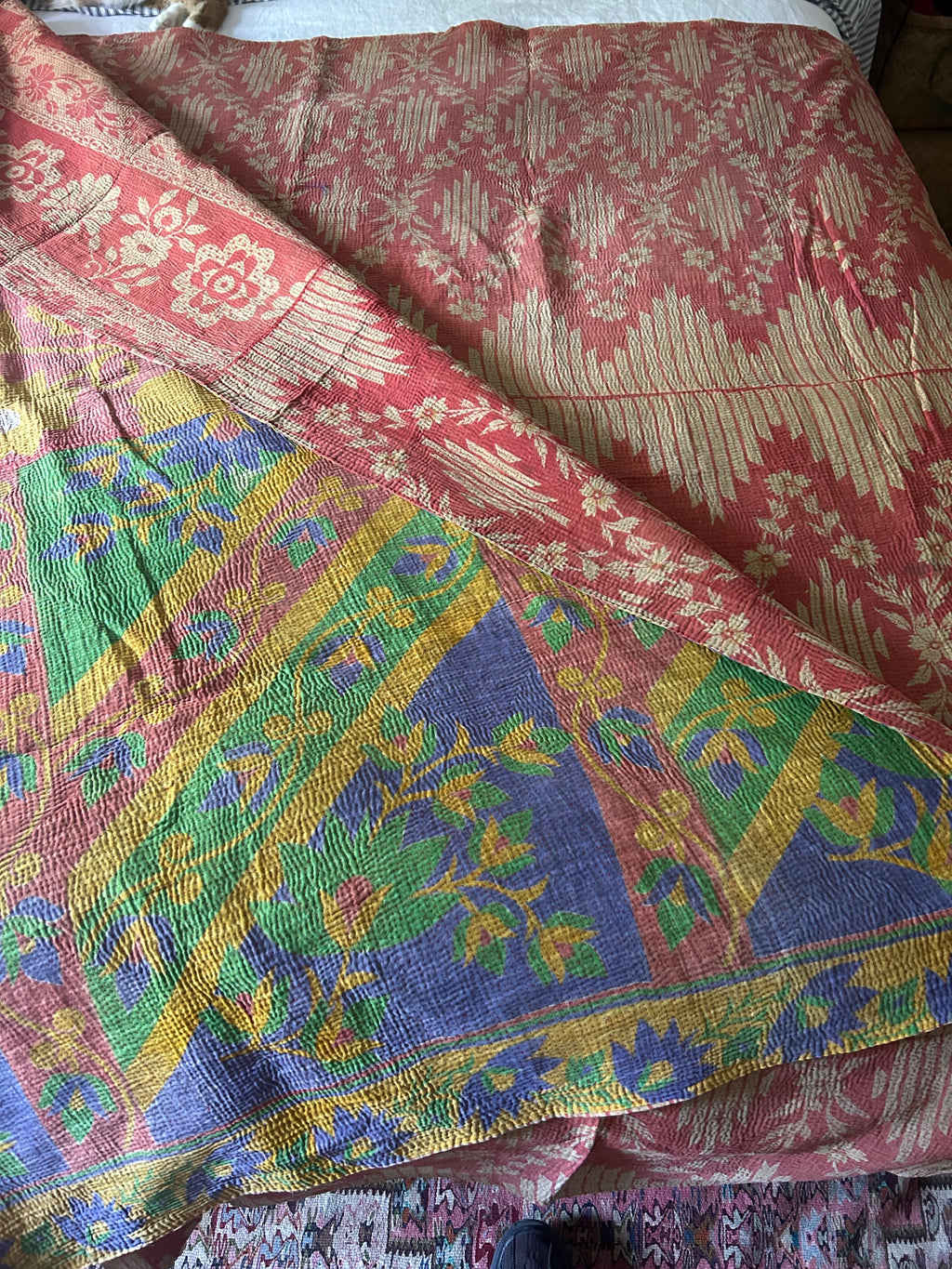DVE - Throw - DVE KANTHA QUILTS - Cecil and Gunn