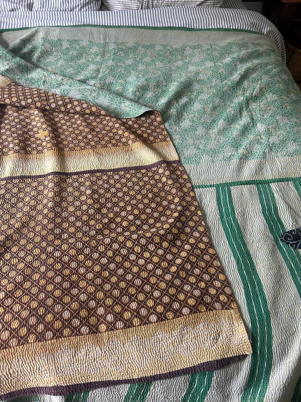 DVE - Throw - DVE KANTHA QUILTS - Cecil and Gunn
