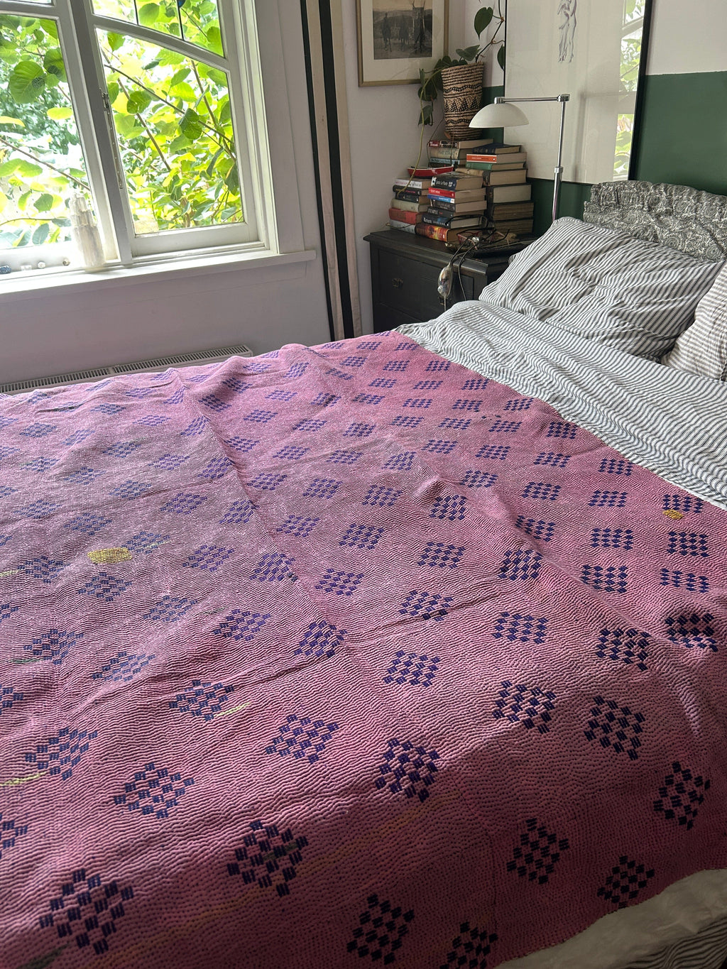 DVE - Throw - DVE KANTHA QUILTS - Cecil and Gunn