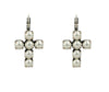 Elphin Lane - Earrings - Crystal Cross Drops - Cecil and Gunn