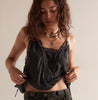 Free People - Camisole - Someone like you Camisole Charcoal - Cecil and Gunn