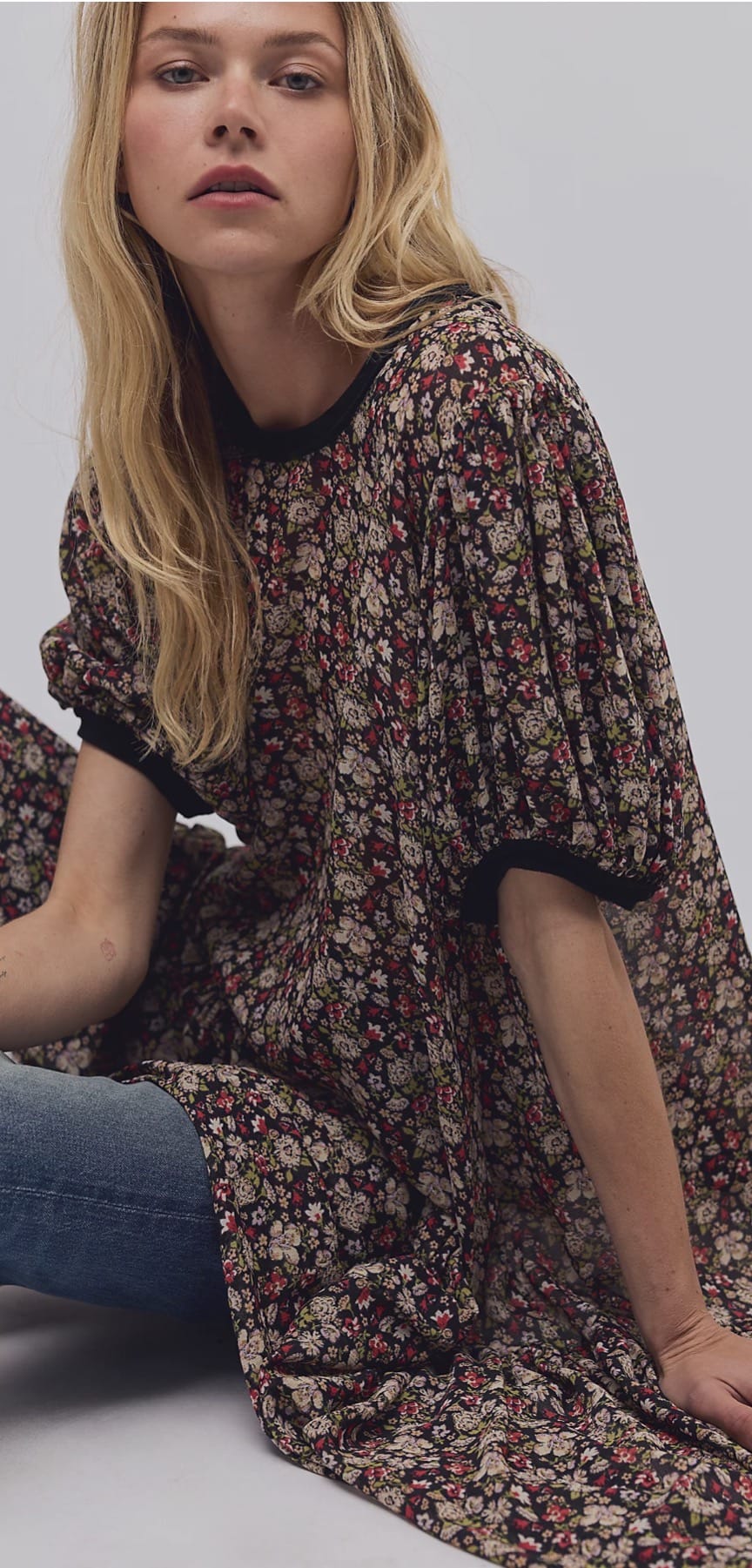 Free People - Dress - Courtside Crush Maxi black (pre order) - Cecil and Gunn