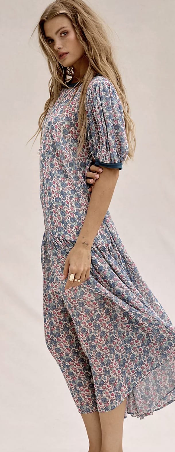Free People - Dress - Courtside Crush Maxi in Garden (pre order) - Cecil and Gunn