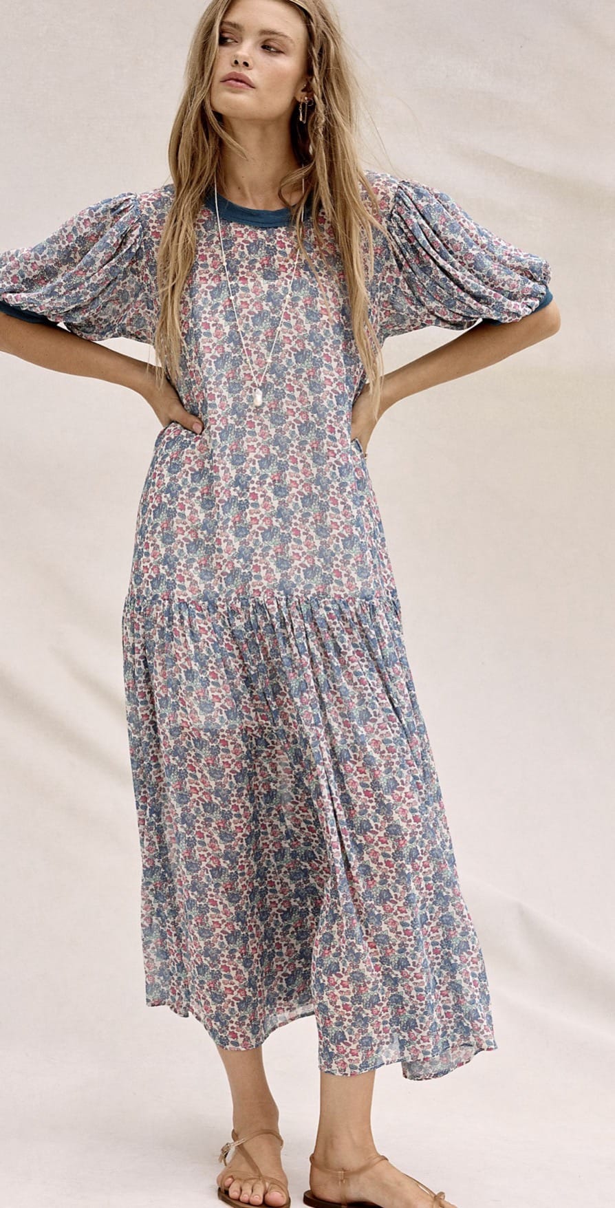 Free People - Dress - Courtside Crush Maxi in Garden (pre order) - Cecil and Gunn