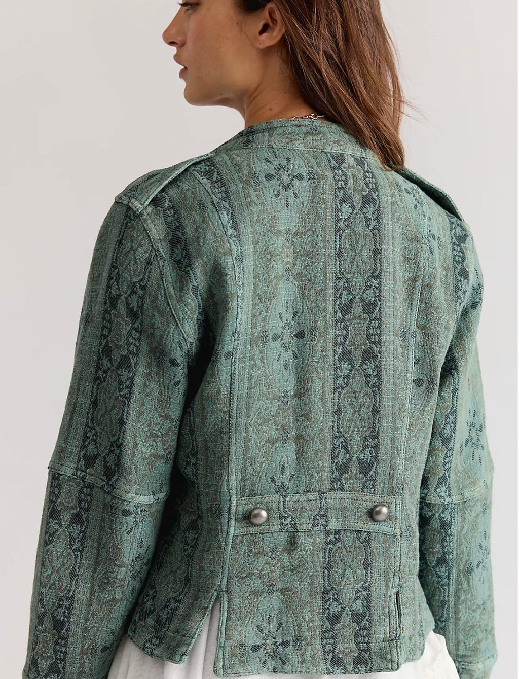 Free People - Jacket - Lotty Jacquard Jacket - Cecil and Gunn