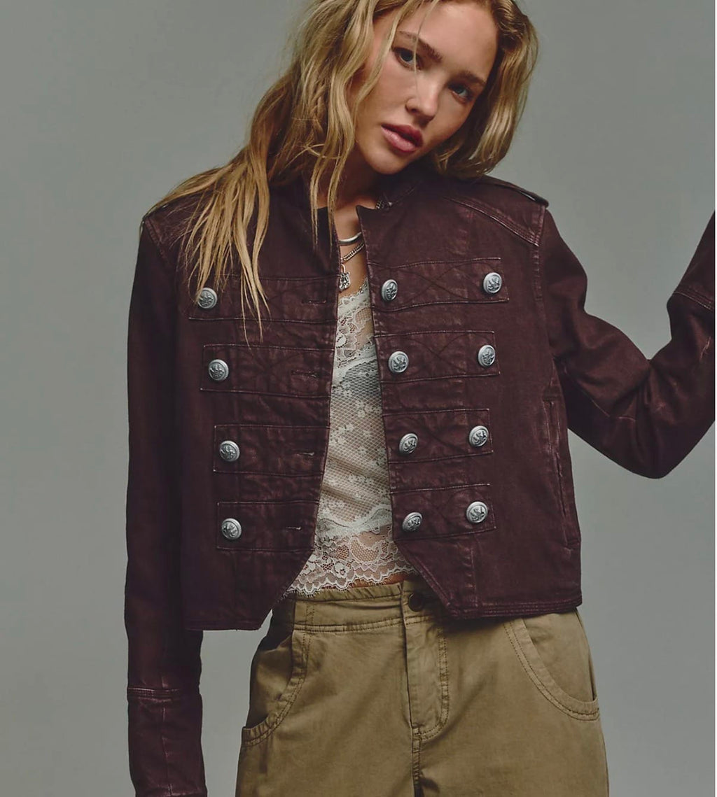 Free People - Jacket - Ryland Band Jacket - Cecil and Gunn