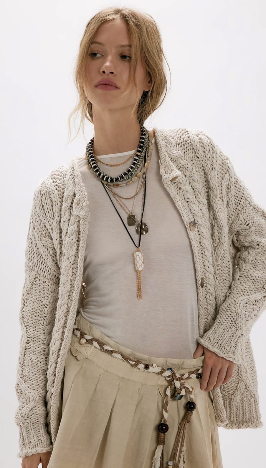 Free People - Knitwear - Opal Cardigan (pre order) - Cecil and Gunn