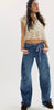 Free People - Pants - Fable Twisted Seam Jean in Heartsong - Cecil and Gunn