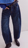 Free People - Pants - Good Luck Mid Rise Barrel Jeans - Cecil and Gunn