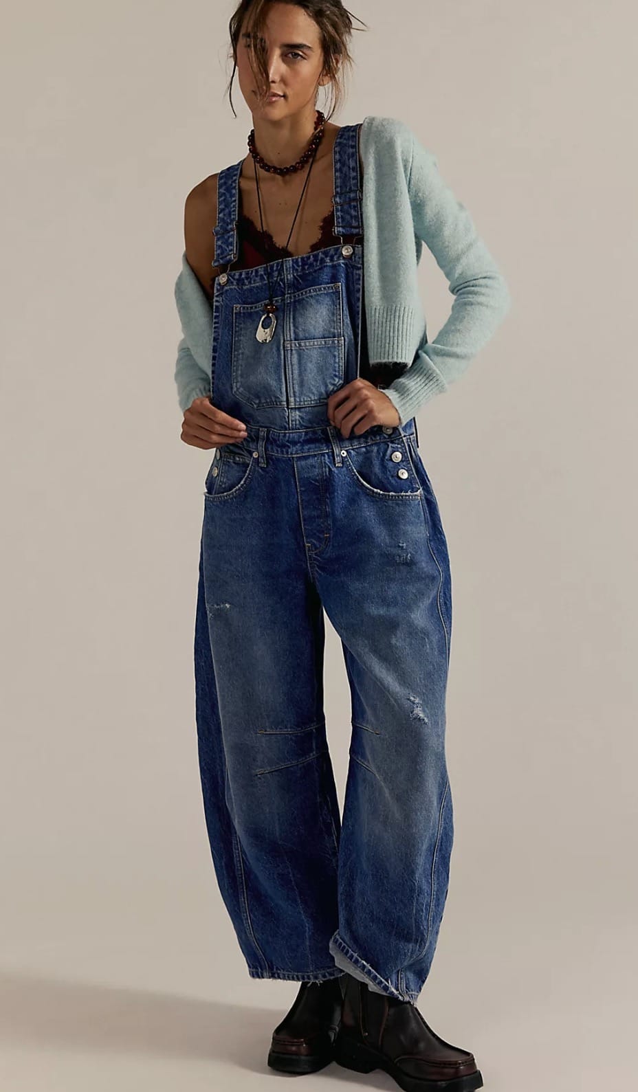 Free People - Pants - Good Luck Overall - Cecil and Gunn