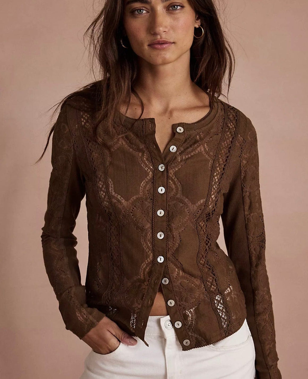 Free People - Top - Jae Knit Long Sleeve - Cecil and Gunn