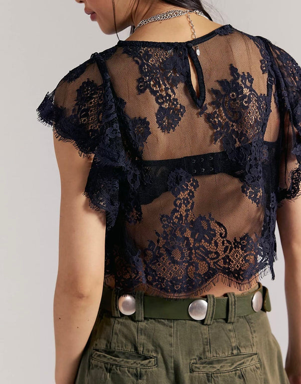 Free People - Top - Lunar Ash Top - Cecil and Gunn