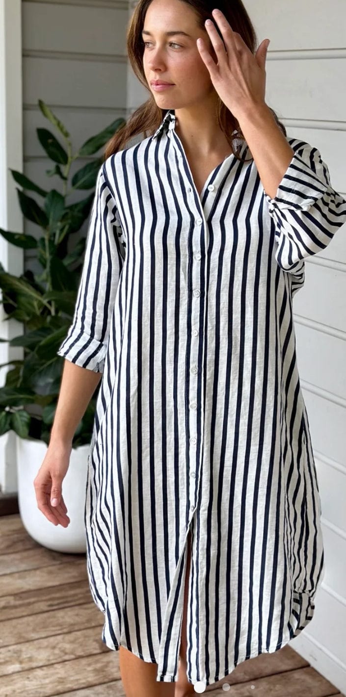 Frockk - Dress - Elena Shirt Dress - Cecil and Gunn