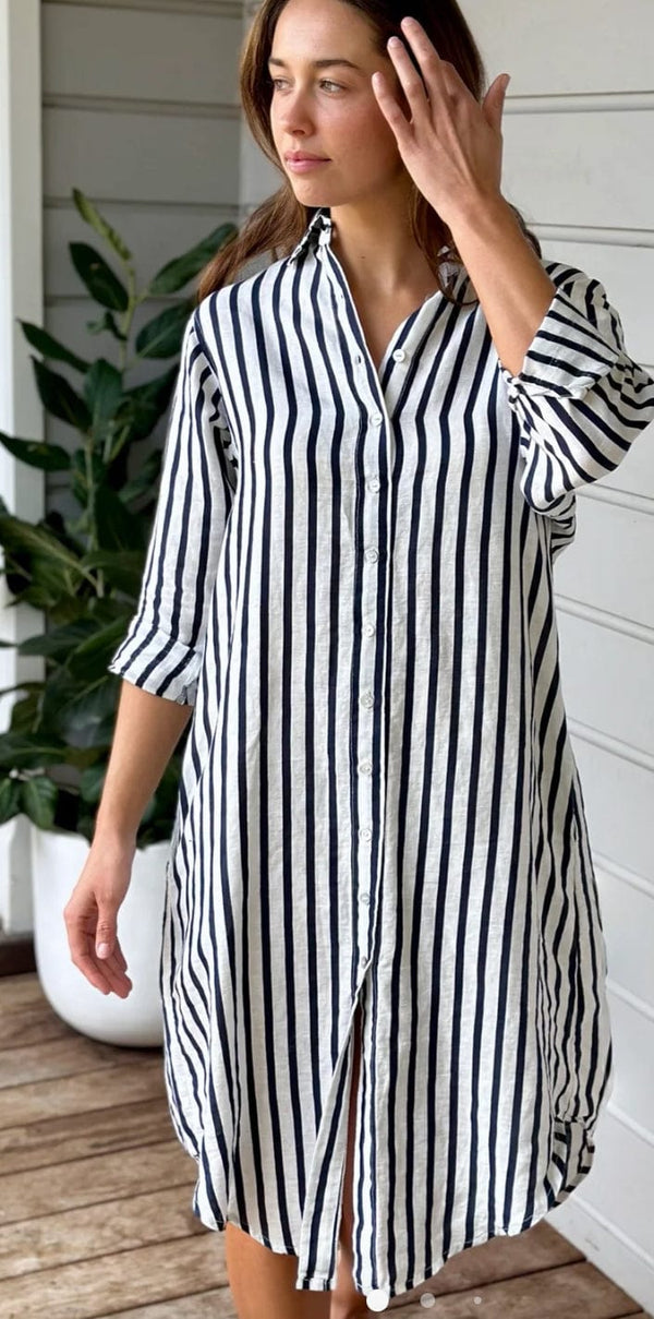 Frockk - Dress - Elena Shirt Dress - Cecil and Gunn