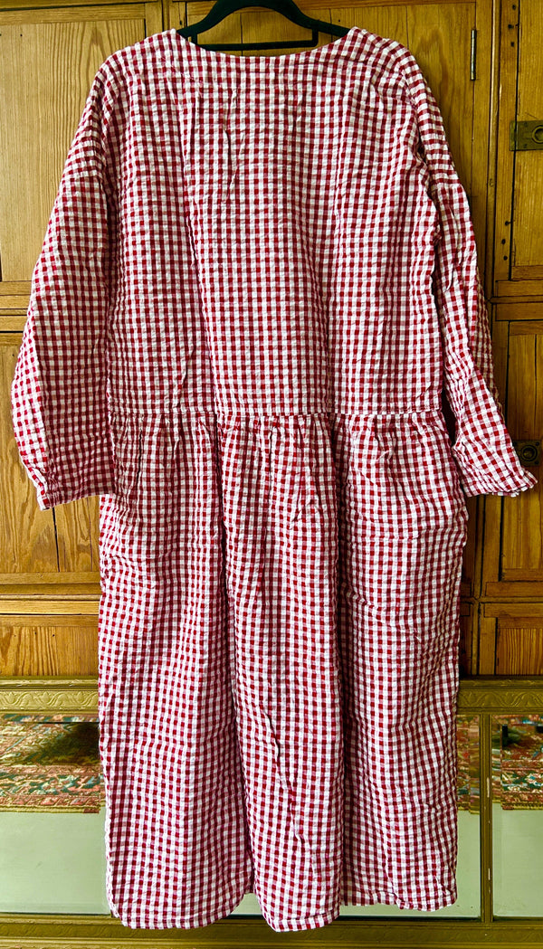 Frockk - Dress - Paige Dress Gingham - Cecil and Gunn