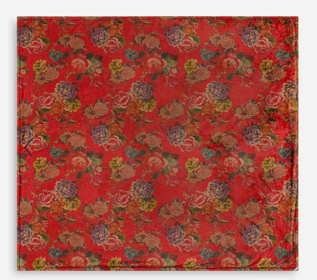 Johnny Was - Blanket - Cozy Blanket in Ryuu Flower - Cecil and Gunn