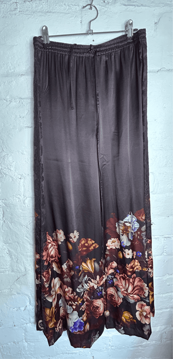 Johnny Was - Pants - Jungle Flower silk Pants - Cecil and Gunn