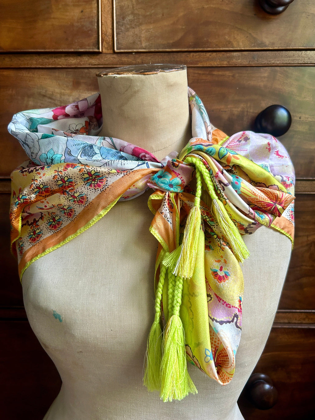 Johnny Was - Scarf - Silk Scarf - Cecil and Gunn