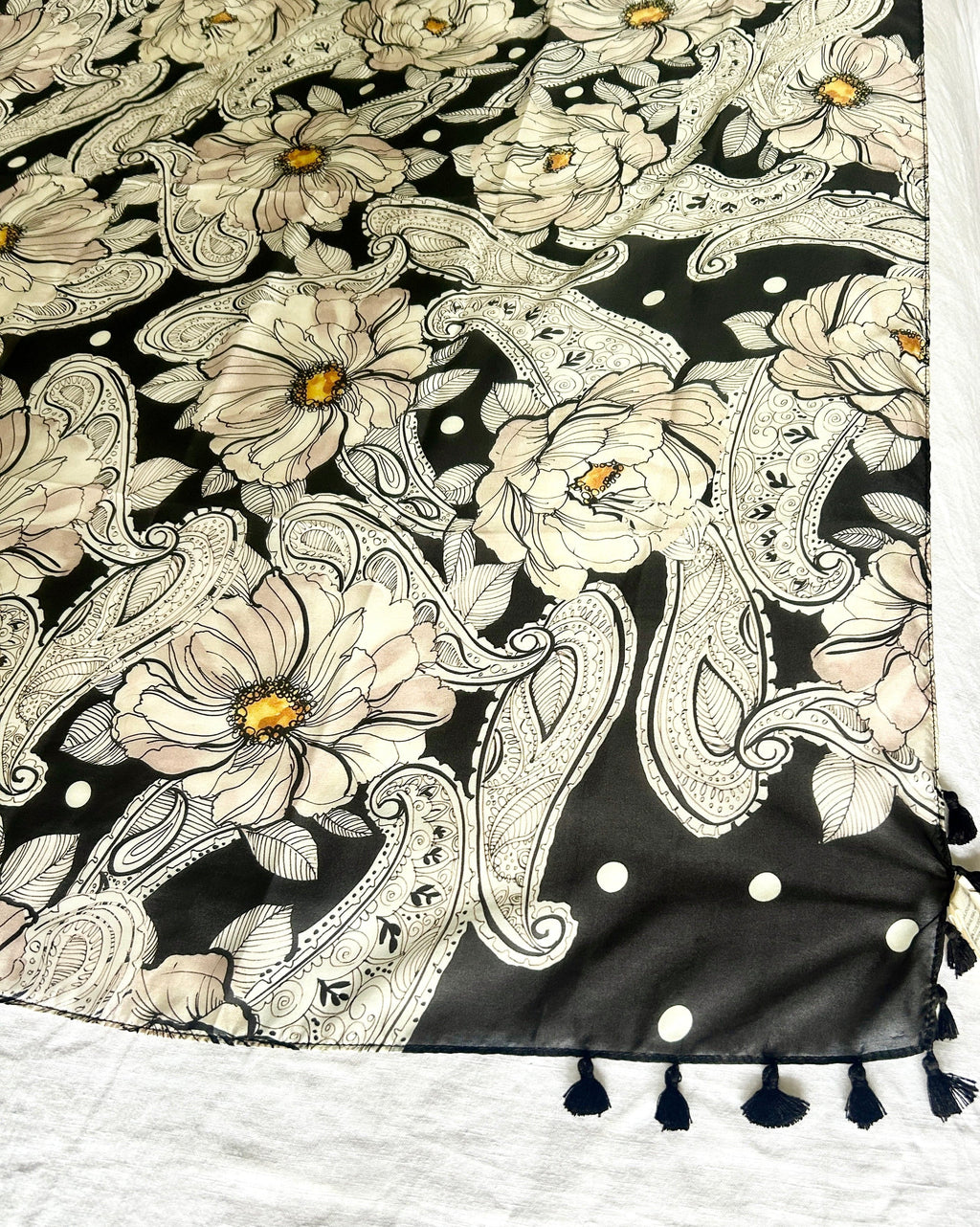 Johnny Was - Scarf - Silk Scarf - Cecil and Gunn