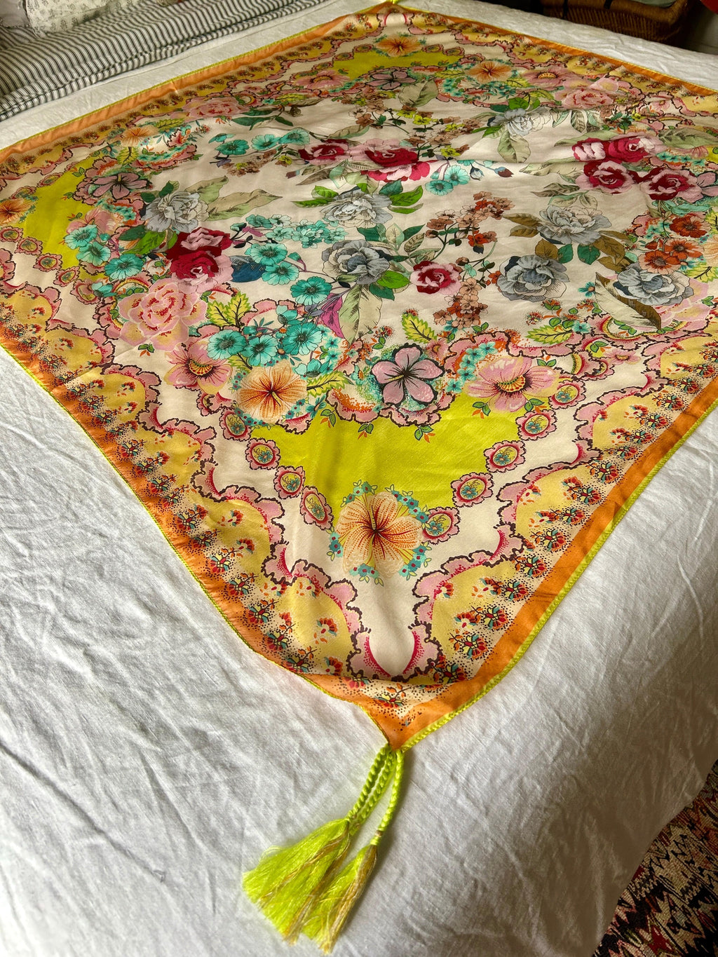 Johnny Was - Scarf - Silk Scarf - Cecil and Gunn