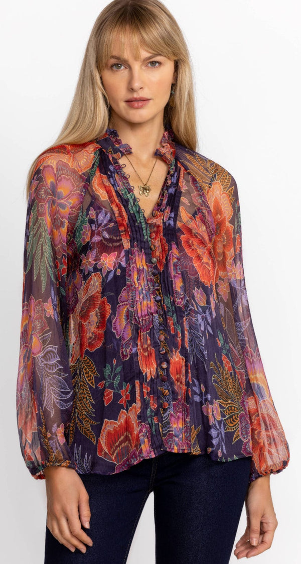 Johnny Was - Tops - Octavia Blouse - Cecil and Gunn