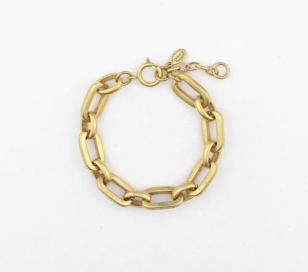La Vie Parisienne - Bracelet - Rectangular Link Bracelet - Cecil and Gunn