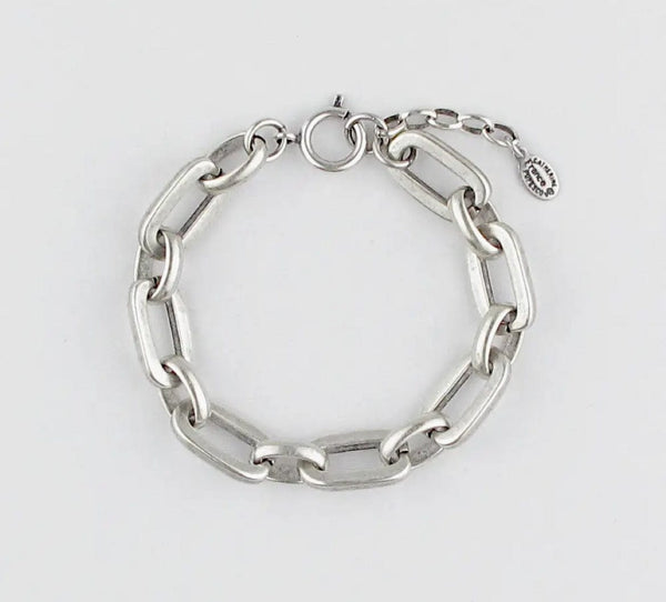 La Vie Parisienne - Bracelet - Rectangular Link Bracelet - Cecil and Gunn