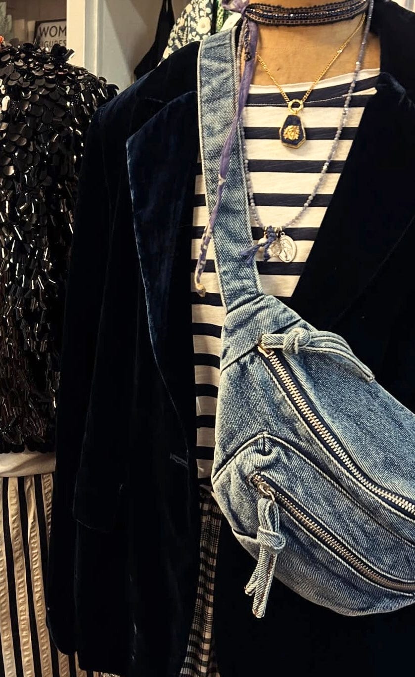 Lolly’s Laundry - Bag - Denim Belt Bag - Cecil and Gunn