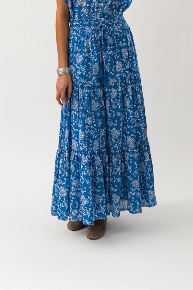 Lolly’s Laundry - skirt - Diamond Maxi Blue skirt Lolly's Laundry - Cecil and Gunn